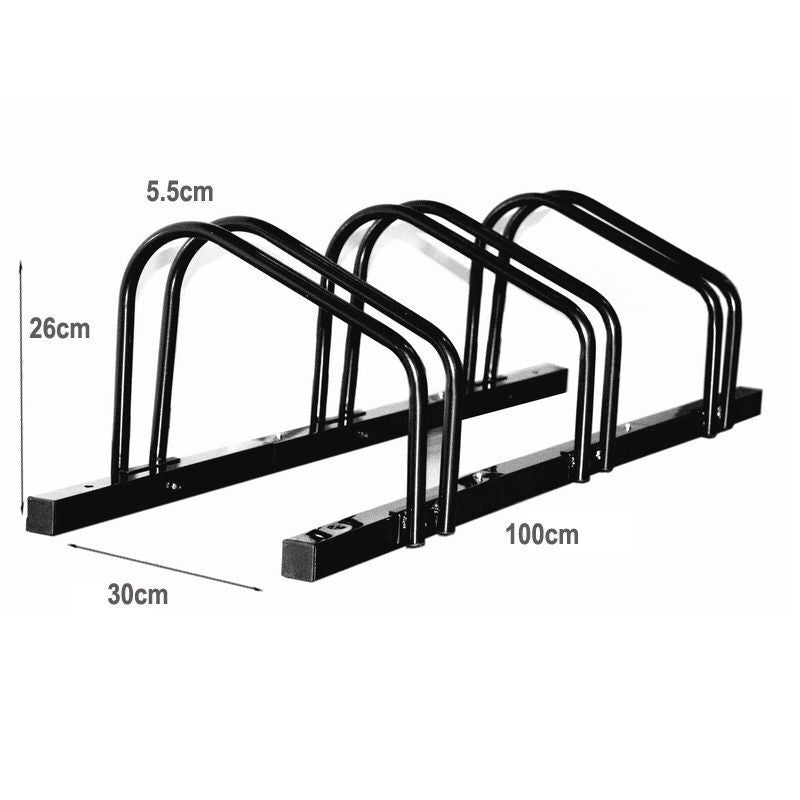 1-3 Bike Stand Bicycle Rack Storage Floor Parking Holder