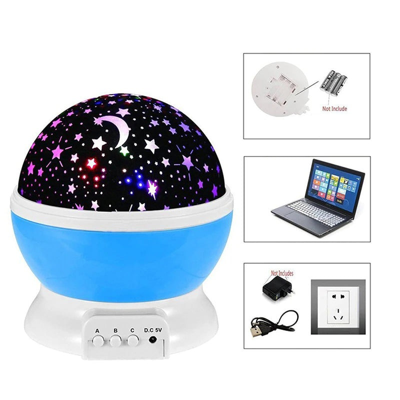 New LED Night Star Sky Projector Light Lamp