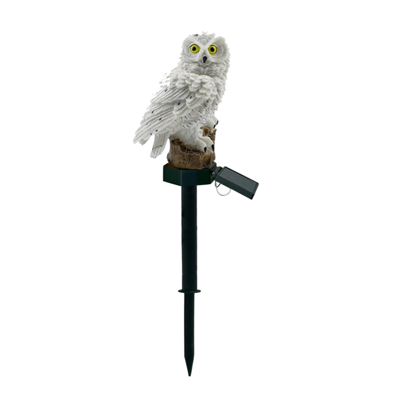 Solar Waterproof LED Garden Lights Owl